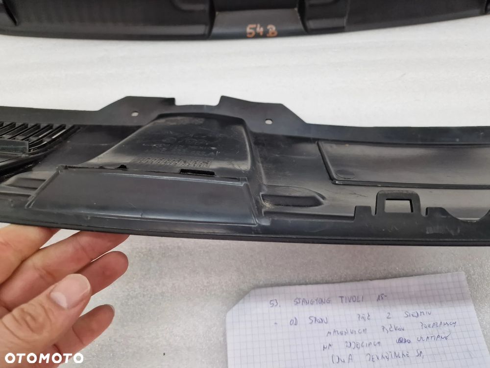 VW BEETLE 5C5 10- OSŁONA / NAKŁADKA PASA PRZEDNIEGO PRZÓD , N R5C5853655A , NR AUKCJI OP54 - 10