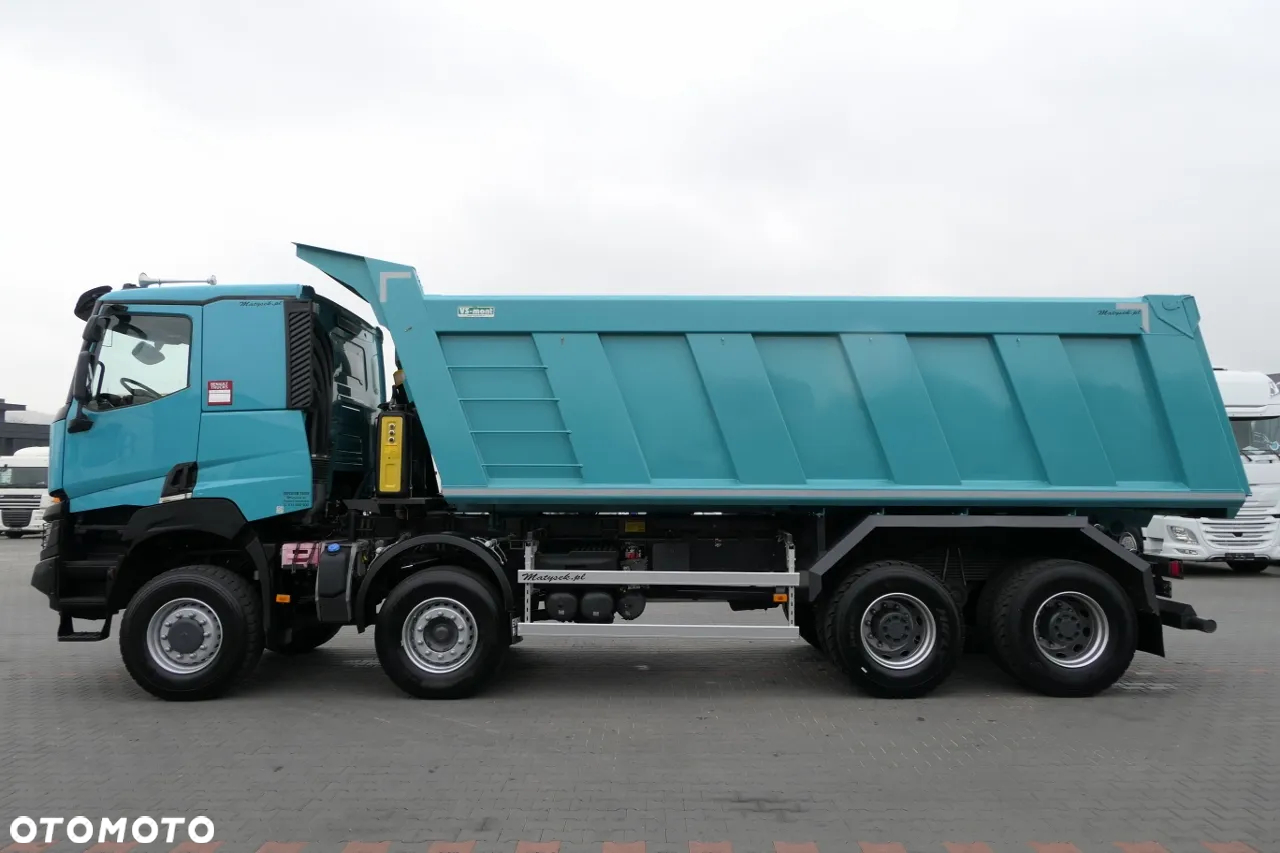 Renault K 480 / 8x6 / WYWROTKA TYLNOZSYPOWA 25 m3 / EURO 6 - 7