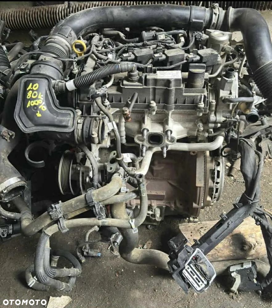 Ford Fiesta Mk8 1.0 Ecoboost benzyna silnik motor kompletny - 1