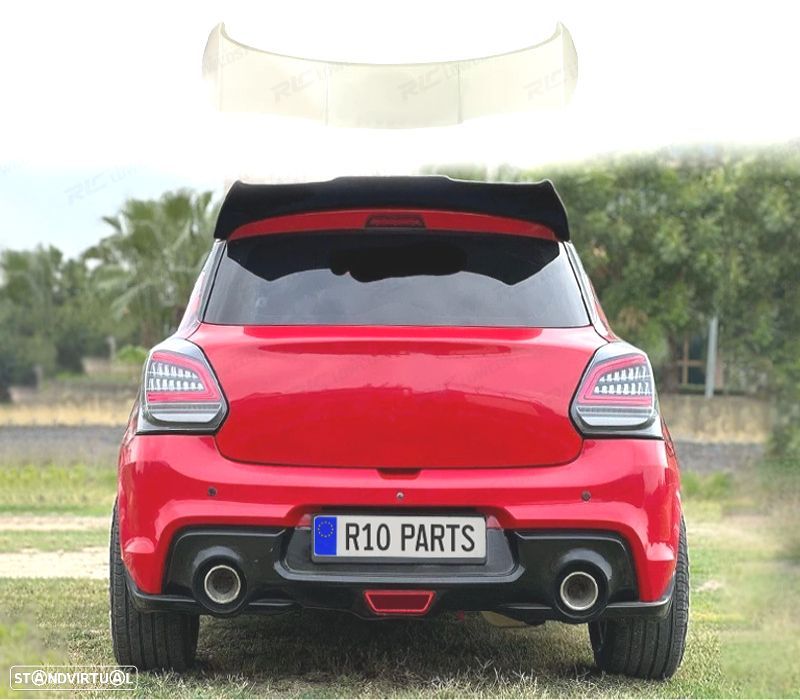 AILERON SUPERIOR SUZUKI SWIFT 17- LOOK BATMAN - 1