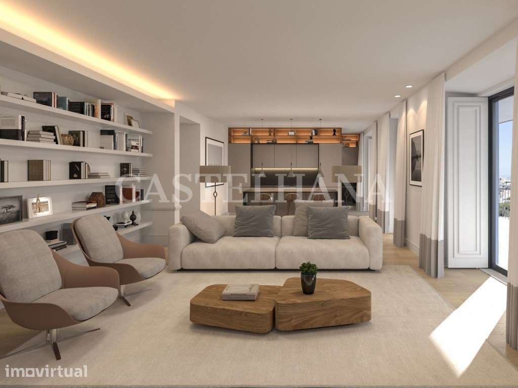 Apartamento T5 com terraço em novo empreendimento no Monte Estoril - Grande imagem: 5/38