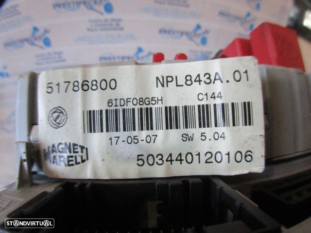 Caixa Fusiveis 51786800 503440120106 LANCIA YPSILON 4 FASE 2 2007 1.3JTD 75CV 3P VIOLETA ORIGINAL MAGNETI MARELLI - 3