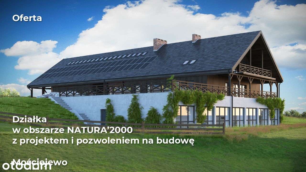 Działka / pozwolenie na budowę / NATURA 2000 - Pełny obrazek: 2/9