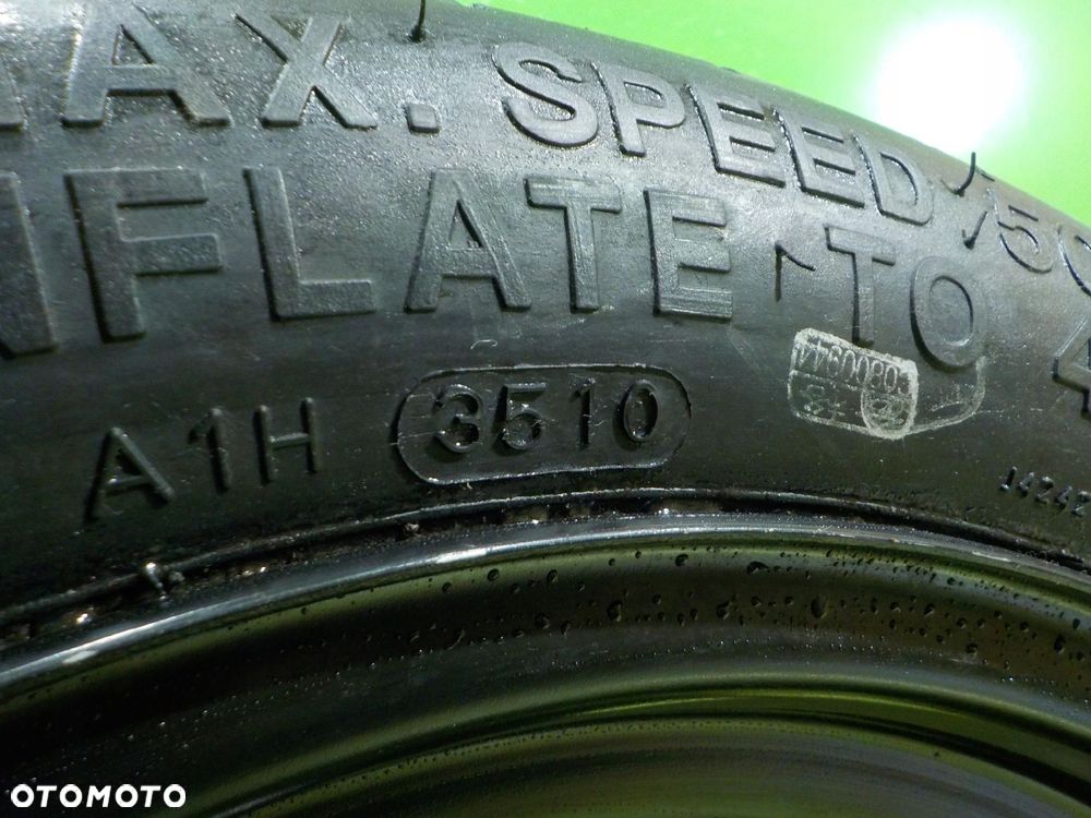 GOLF VI A3 8P kolo dojazdowe 125/70/16 5x112 - 5