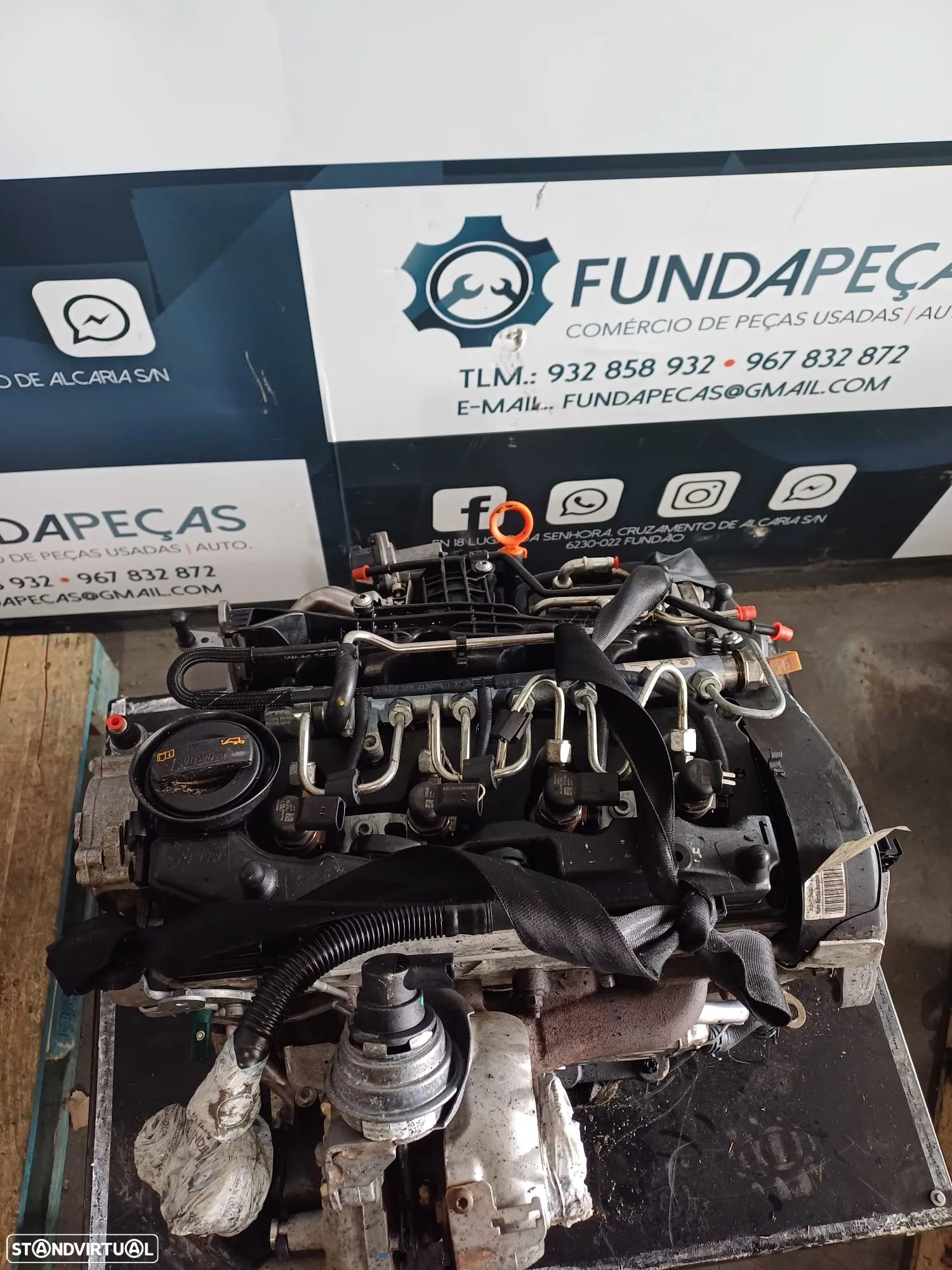 Motor Volkswagen Touran 1.6TDi 105Cv Ref: CAY - 1