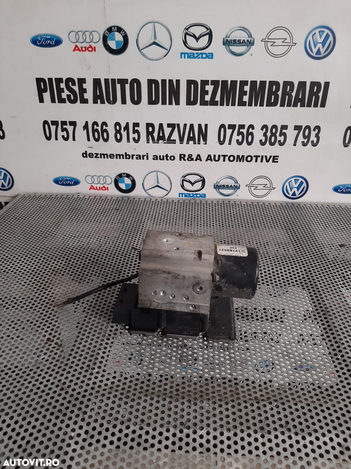 Modul Pompa Unitate ABS Saab 93 Volan Stanga Cod 13509205 Vanduta De Firma Cu Garantie - 2