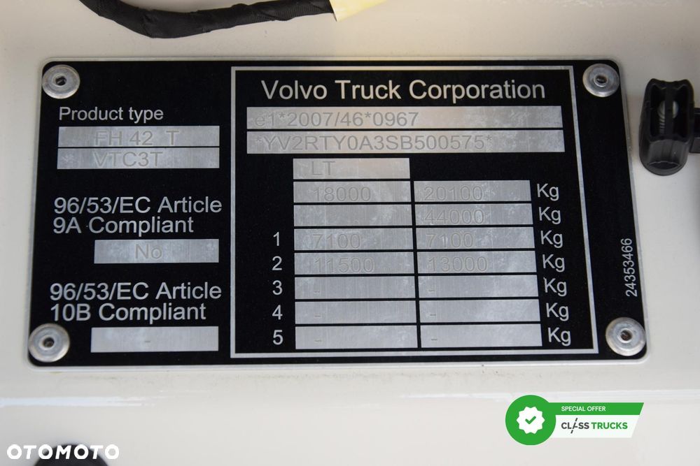 Volvo FH 460 XL i-Save I-ParkCool Retarder ADR - 18