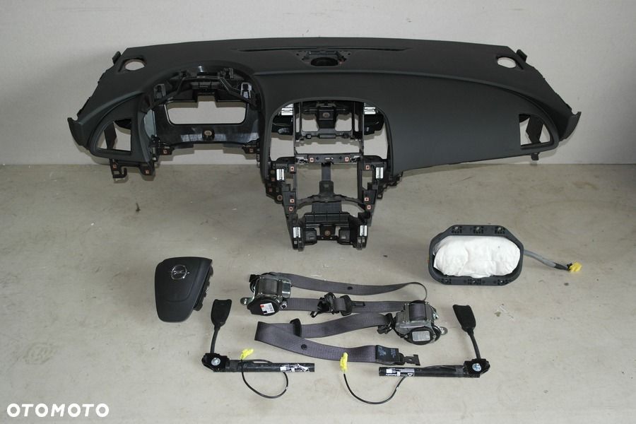 opel astra j 4 iv airbag pasy deska konsola kokpit pulpit pÓŁka pas - 1