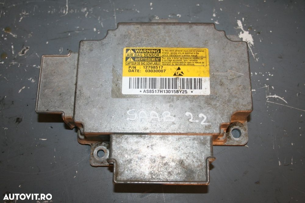 Calculator Modul Airbag Saab 93 9-3 Livram Oriunde - 1
