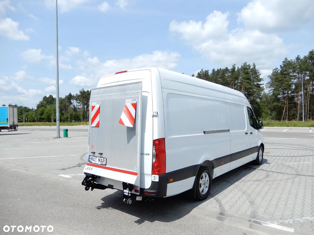 Mercedes-Benz SPRINTER 319 CDI 3.0 V6 190 KM Winda Załadowcza BÄR 600 Kg Udźwig Furgon Blaszak Maxi 4325 mm 1095 Kg Ładowności Wzmacniany Stan Jak Nowy UNIKAT MEGA OKAZJA POLECAM - 4