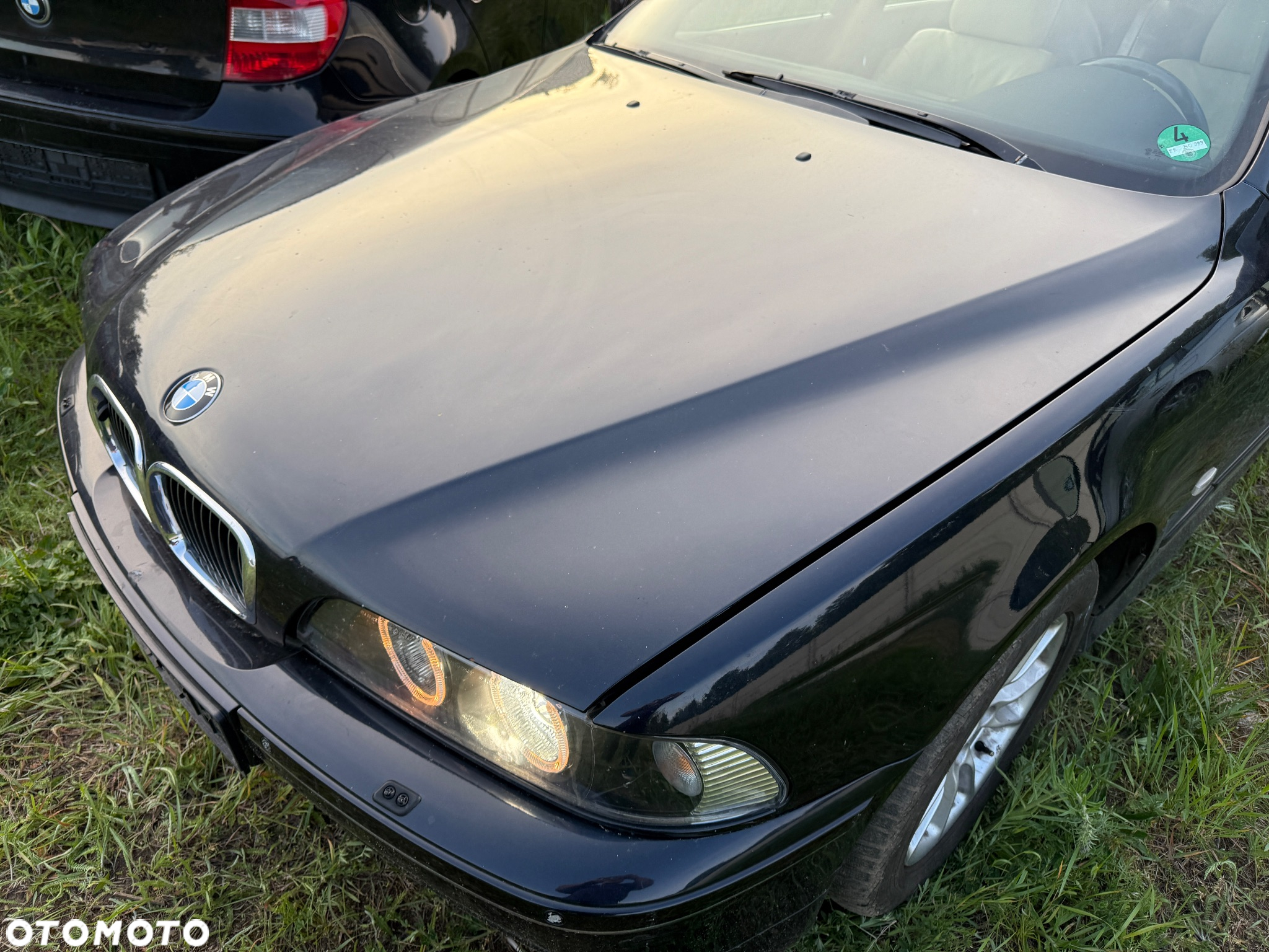 Maska pokrywa silnika e39 Carbonschwarz metalic 416 kod lakieru - 2
