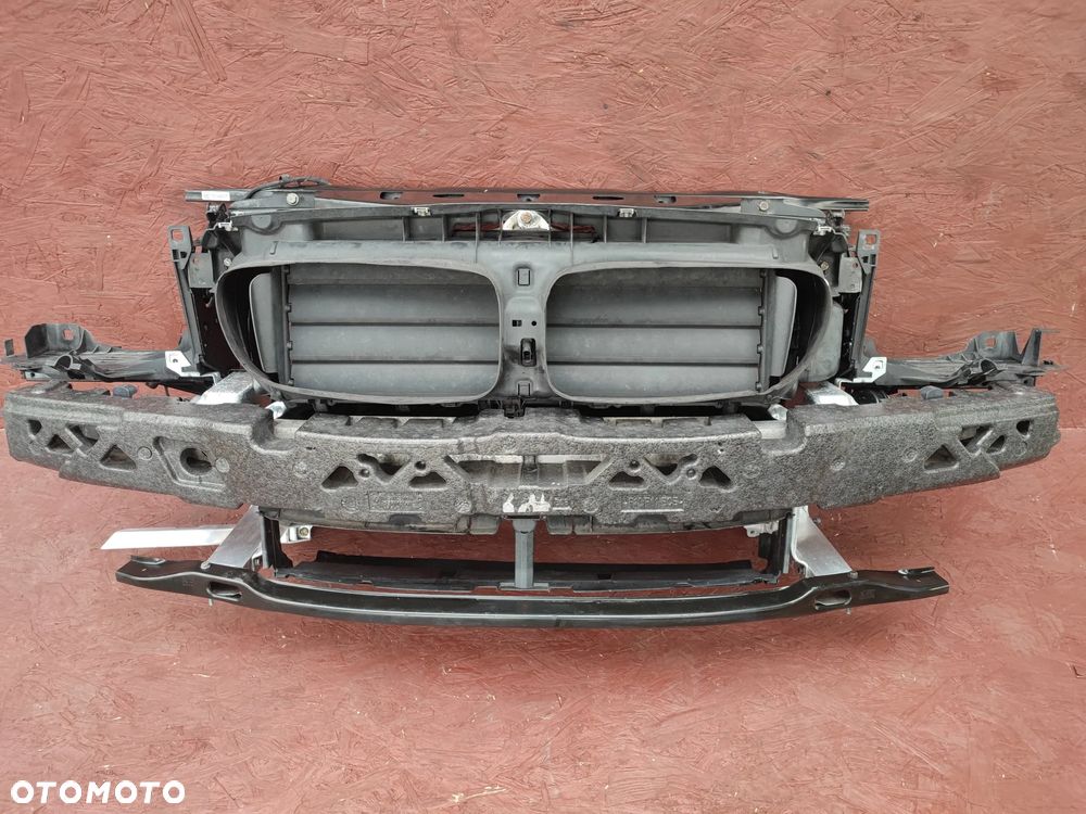 BMW F10 / F11 / F10N / F11N ORYGINALNY KOMPLETNY PAS PRZEDNI + WLOTY POWIETRZA / WZMOCNIENIE CZOŁOWE / BELKA ZDERZAKA / WIĄZKA LAMP O NR. 4 875 530 / 7 200 705 / 7 200 707 / 4 874 105 / 7 224 662 OEM - 1