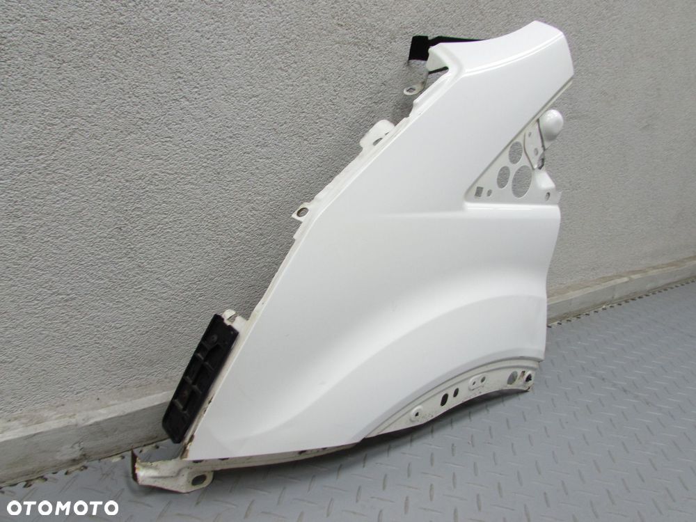 FORD TRANSIT VIII MK8 14-19 BLOTNIK PRZOD LEWY FROZEN WHITE - 2