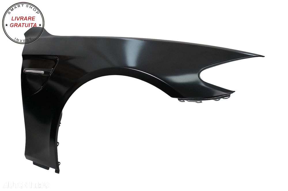Aripi Laterale Fata BMW Seria 5 F10 F11 (2011-2017) M4 Design Ca parte a conversie- livrare gratuita - 3