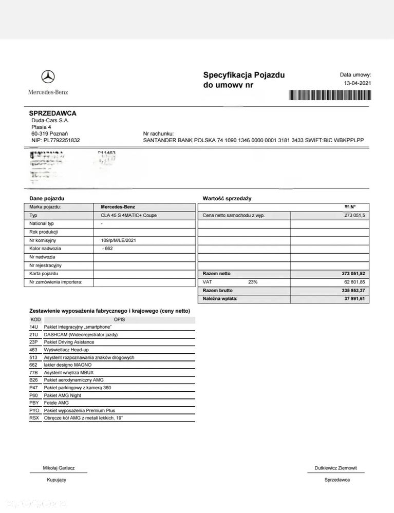 Mercedes-Benz CLA AMG 45 S 4-Matic 8G-DCT - 38
