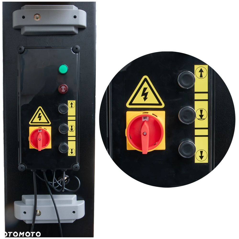 Podnośnik Jednokolumnowy Mobilny ETGE- 2800LIFT Pełny Automat Udźwig 2800KG - 4