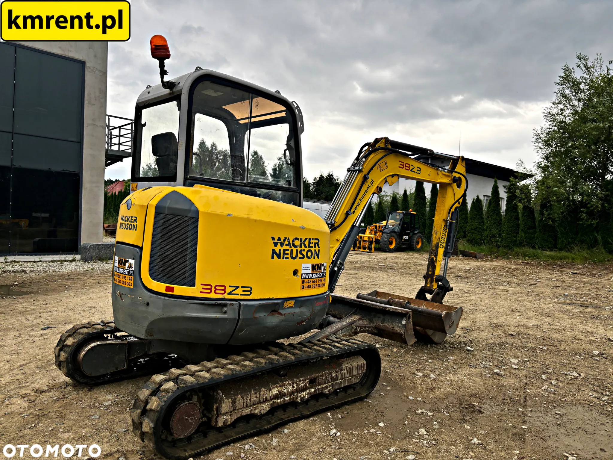 Wacker Neuson 38Z3 MINI-KOPARKA 2012R. | JCB 8040 8035 8030 VOLVO ECR 48 CAT 305 - 15