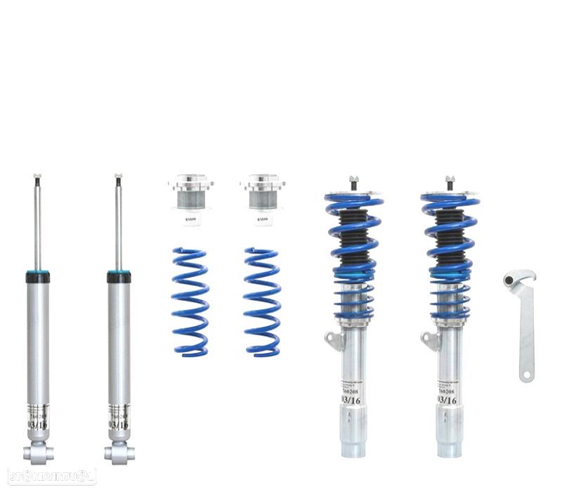 SUSPENSÃO REGULÁVEL COILOVER BLUE LINE BMW F20 F21 - 1