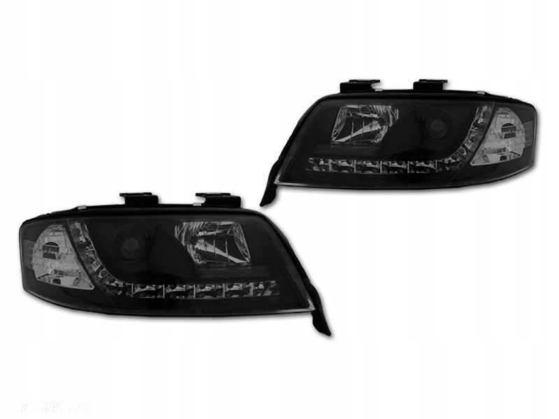 Reflektor Lampy kpl Day line light LED Tuning Audi a6 C5 4b 1997-2001 - 3