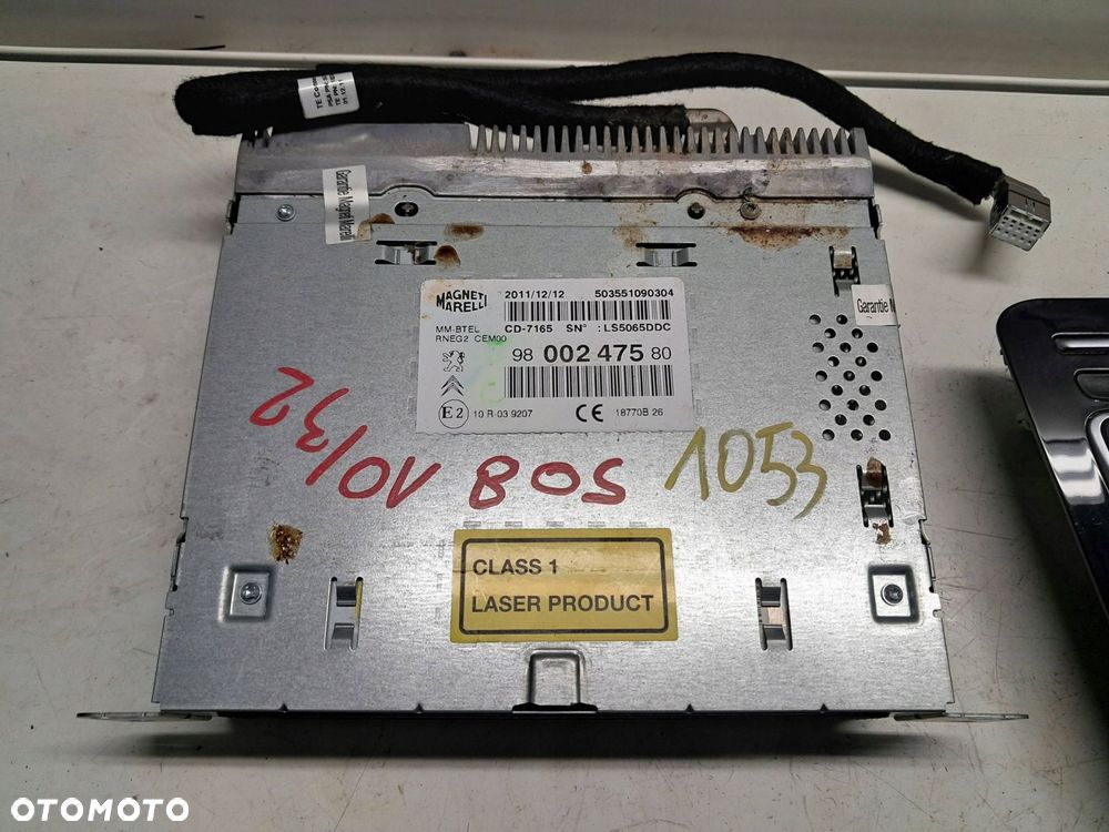 peugeot 508 radio navi tablet monitor wyświetlacz nawigacja - 3