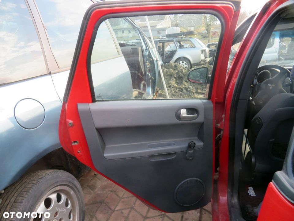 DRZWI TYLNE LEWE COLT VI Z30 5D HB P04  CZERWONY MITSUBISHI 2004-2008 - 5
