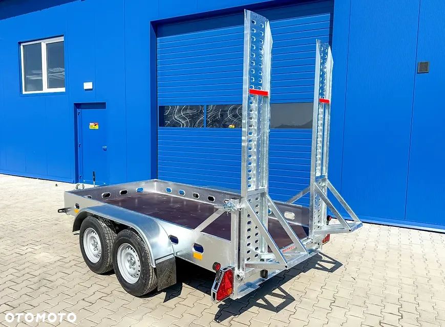 Rydwan do transportu mini koparki, - 3