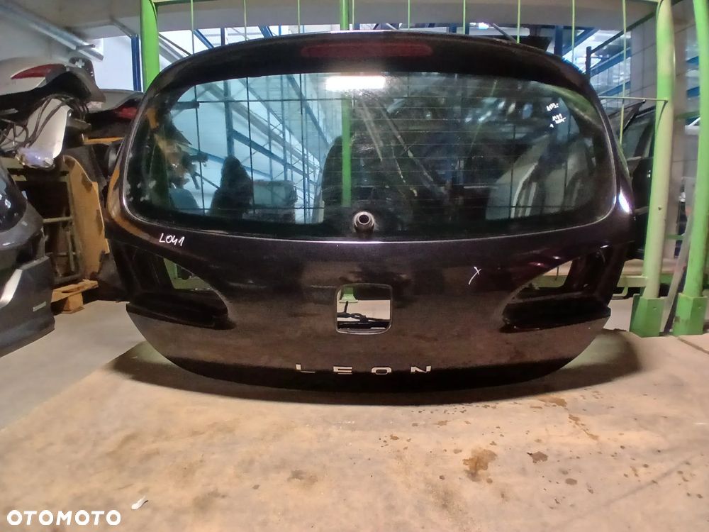 Seat Leon II Klapa Bagaznika Tył Tylna Kolor L041 Czarna - 2