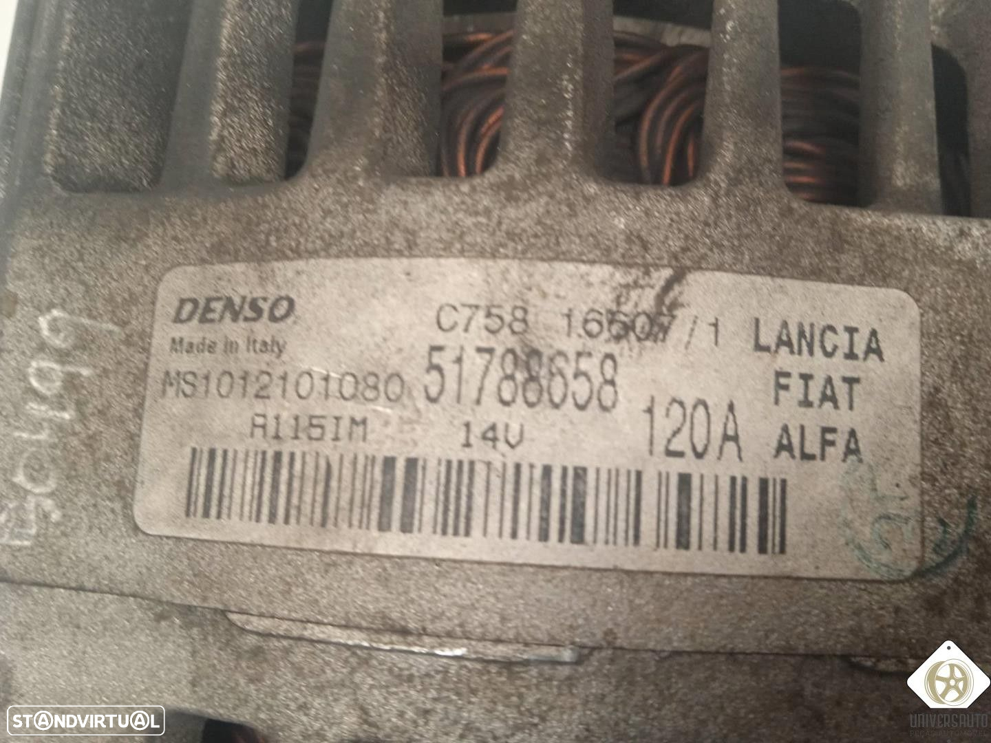 ALTERNADOR FIAT BRAVO II 2007 - 3