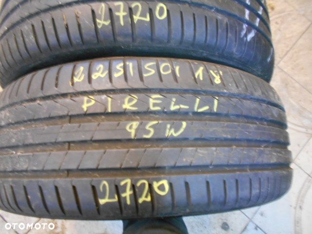 Opony 225/50r18 pirelli cinturato p7 tm 6mm para lato - 2