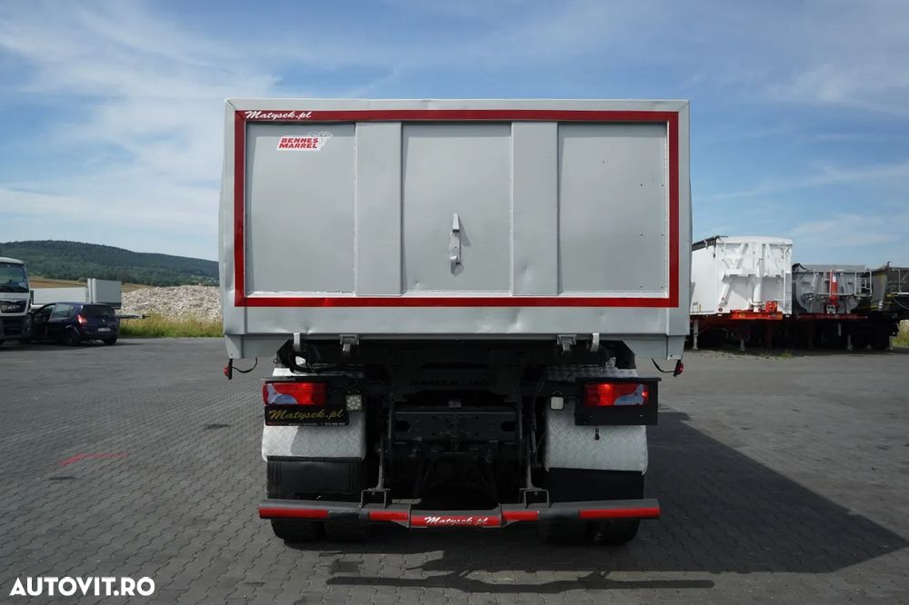 Scania G 440 / 8X4 / BASCULATOR CU 2 LATE / HIDRAULIC LATERAL / CLAPETĂ HIDRAULICĂ / BORDMATIC / CORTINĂ AUTOMATICĂ / AUTOMAT - 23