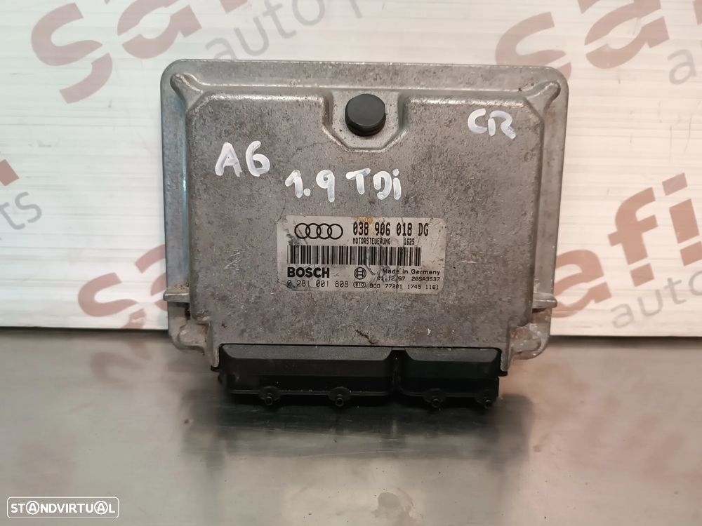UNIDADE / CENTRALINA DO MOTOR AUDI A6 C5 1.9TDI 0281001808 038906018DG - 1