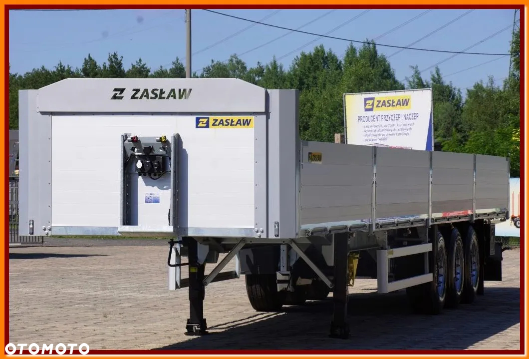 Zaslaw Pokład 13,60 m, MOCNA KRATOWNICA, burty aluminiowe !!! - 6