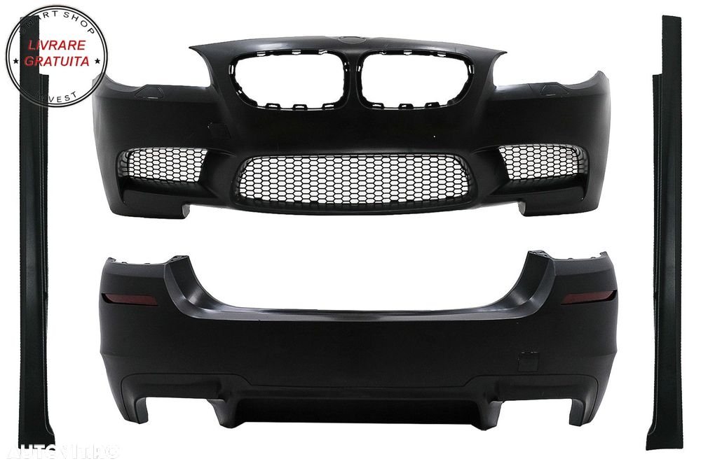 Pachet Exterior Complet BMW Seria 5 F10 (2011-2017) M5 Design- livrare gratuita - 1