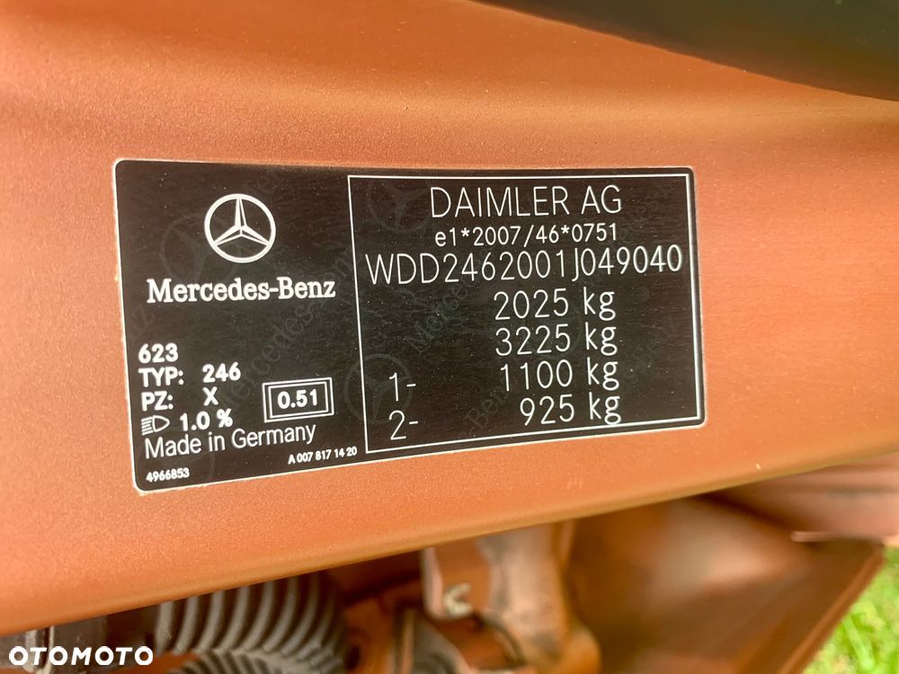 Mercedes-Benz Klasa B 180 CDI 7G-DCT - 24