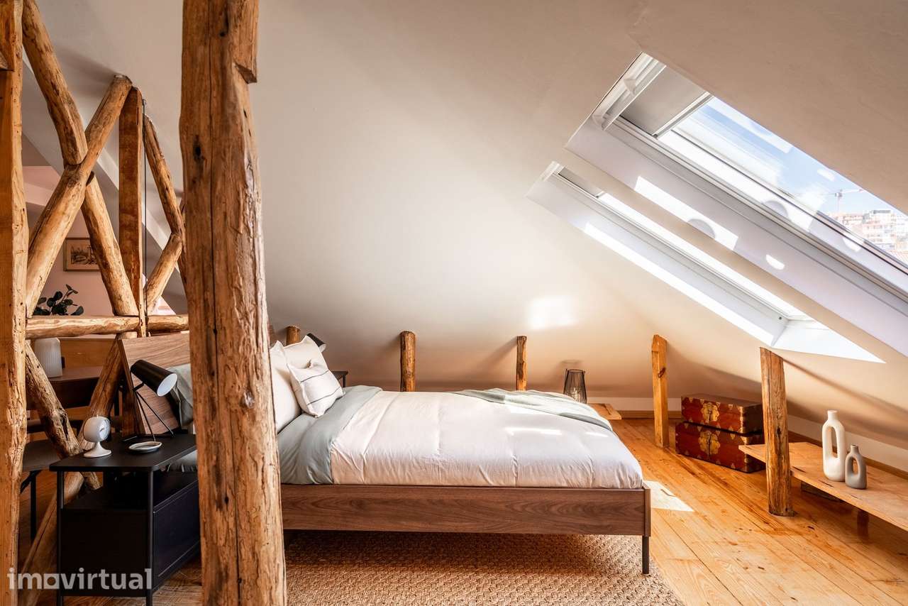 Loft-style Studio with Tagus Views in Arco da Graça, Lisbon - Grande imagem: 4/16