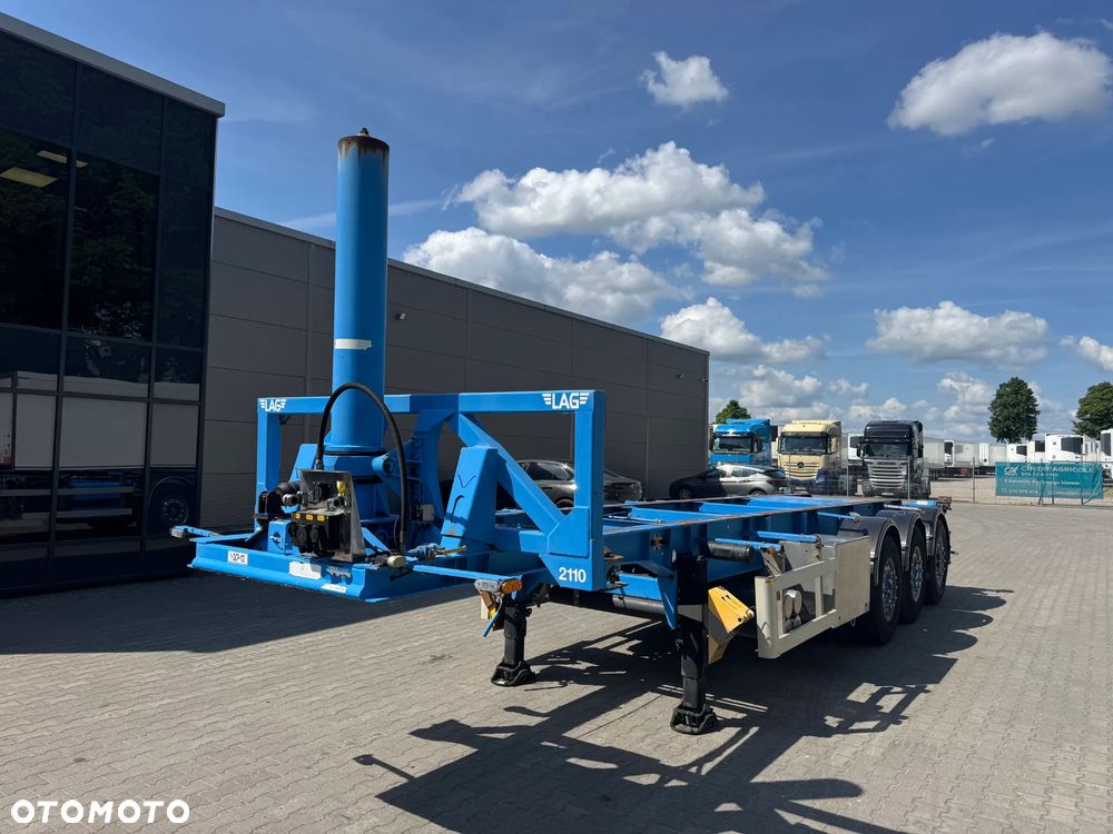 Lag Podkontenerowa z wywrotem !! SAF!! Hydraulika - 5