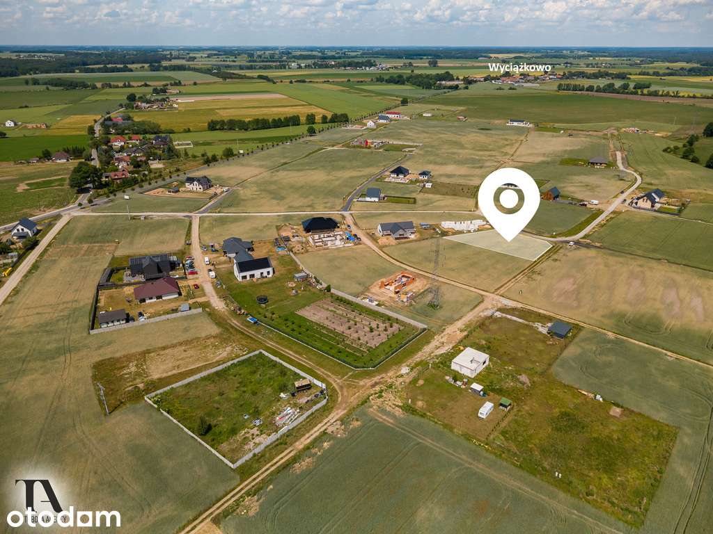Duża działka 1409 m² niedaleko Leszna (Wyciążkowo) - Pełny obrazek: 5/6