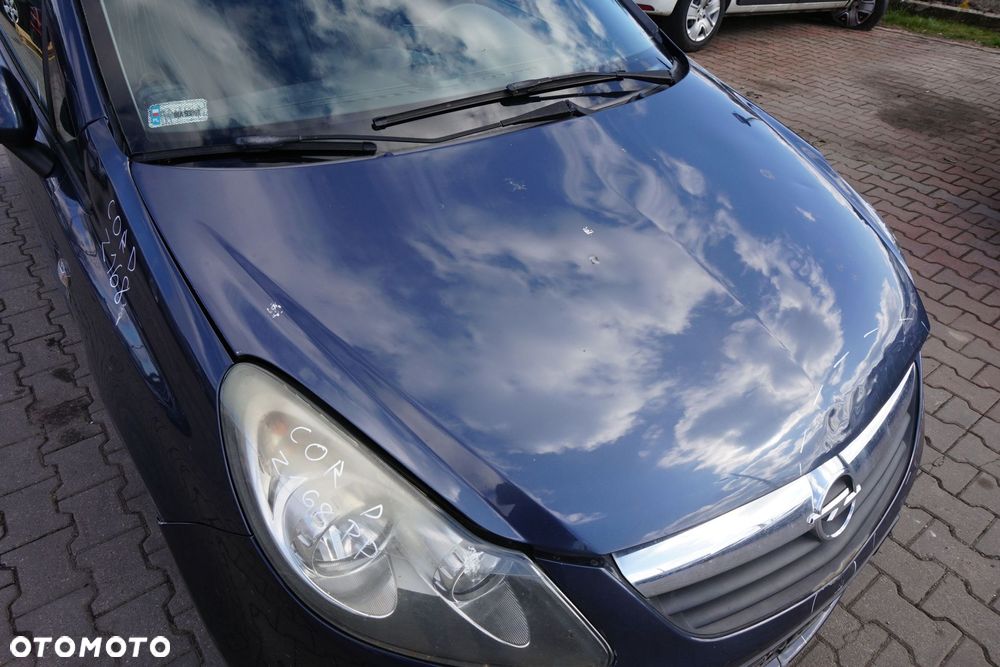 MASKA ZDERZAK BŁOTNIKI LAMPY CORSA D IV Z168  OPEL 2006-2011 SZARY PRZÓD KOMPLETNY - 3