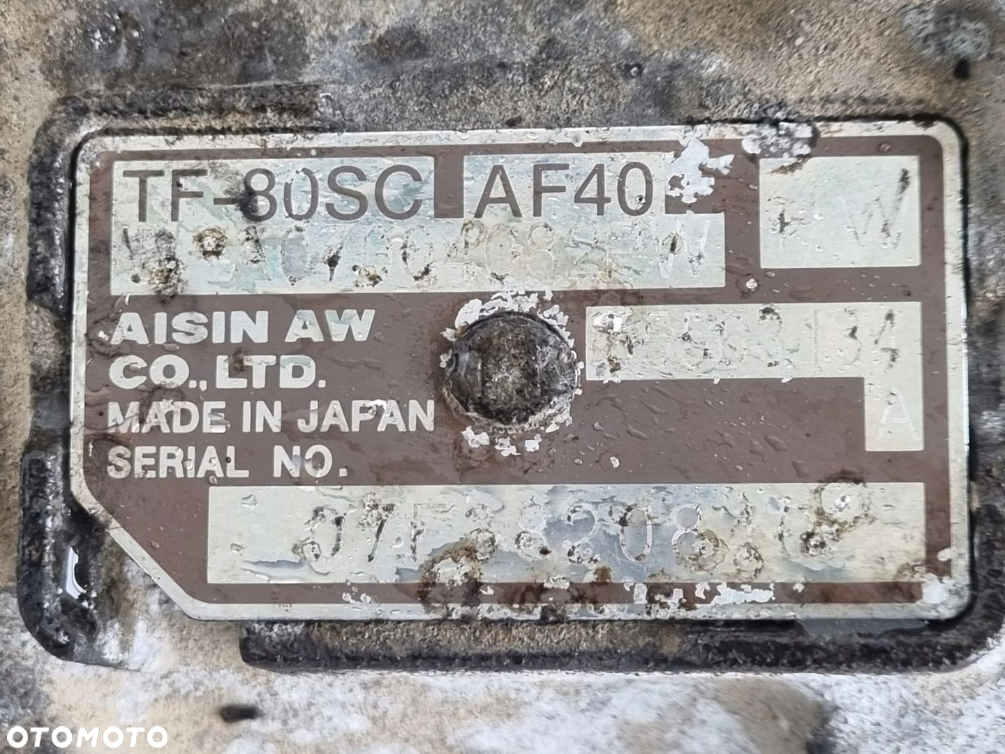 Saab 93 9-3 II 1.9 TID AUTOMATYCZNA SKRZYNIA BIEGÓW automat 55563134A - 2