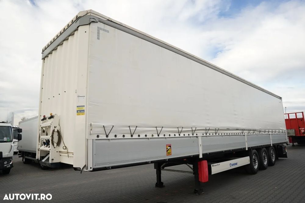 Schmitz Cargobull / SEMIREMORCĂ CU OBOARE ȘI PRELATĂ / STANDARD / AXĂ RIDICABILĂ / AXE SAF / - 2