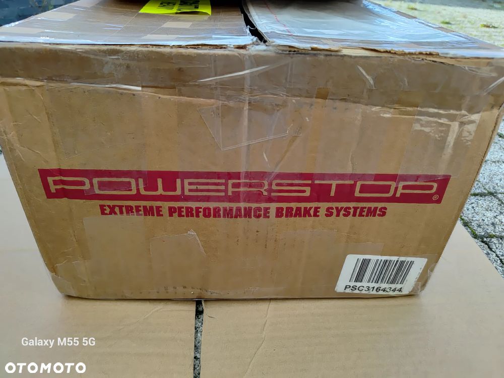 Tarcze hamulcowe przód PowerStop Z26 klocki hamulcowe Mustang 3.7 2010-14, łożyska tył uszczelniacz, przetwornica xenon OEM żarnik ksenon - 4