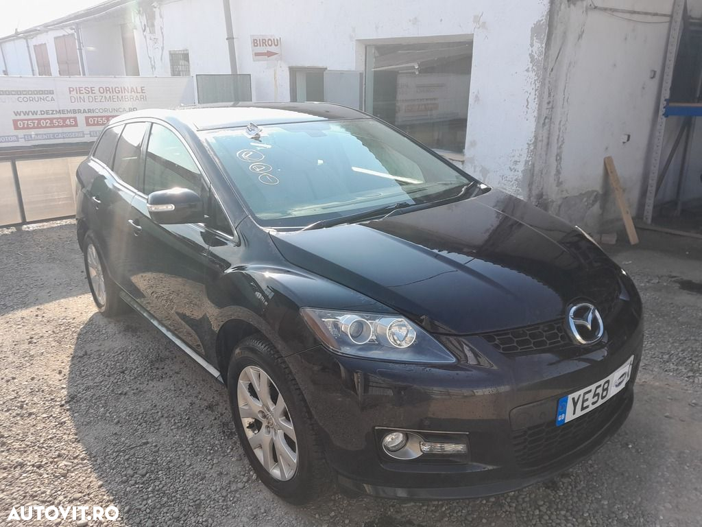Bara fata Mazda CX - 7 2006 - 2012 Negru (541) model cu spalatoare far MODEL BENZINA - 12
