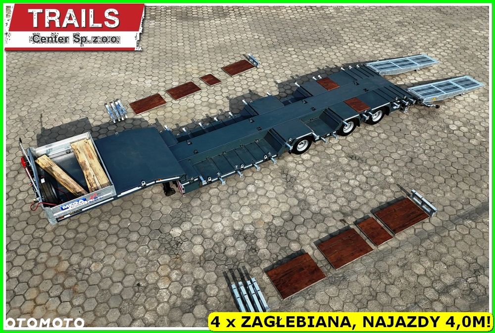Inny Niskopodłogowa + zagłebienia na koła, oś skrętna, NAJAZDY DŁUGIE 4,0 M. !!! - 9