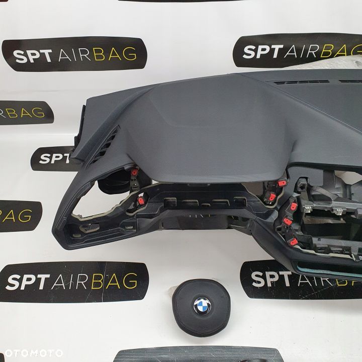 BMW F40 DESKA ROZDZIELCZA KONSOLA KOKPIT PULPIT PODUSZKI AIRBAG AIR BAG PASY KIT SET - 2