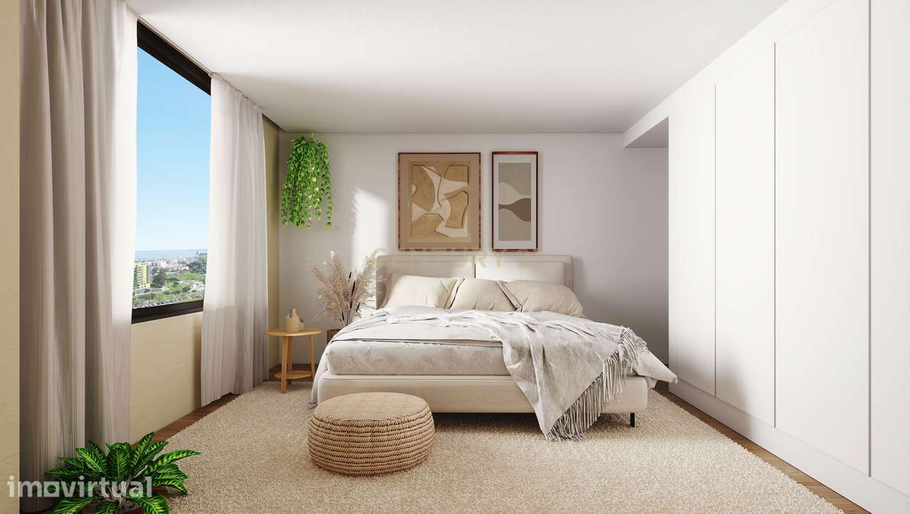 Apartamento T1 com vista Rio - Monteiro Plaza - Lisboa - Grande imagem: 3/9