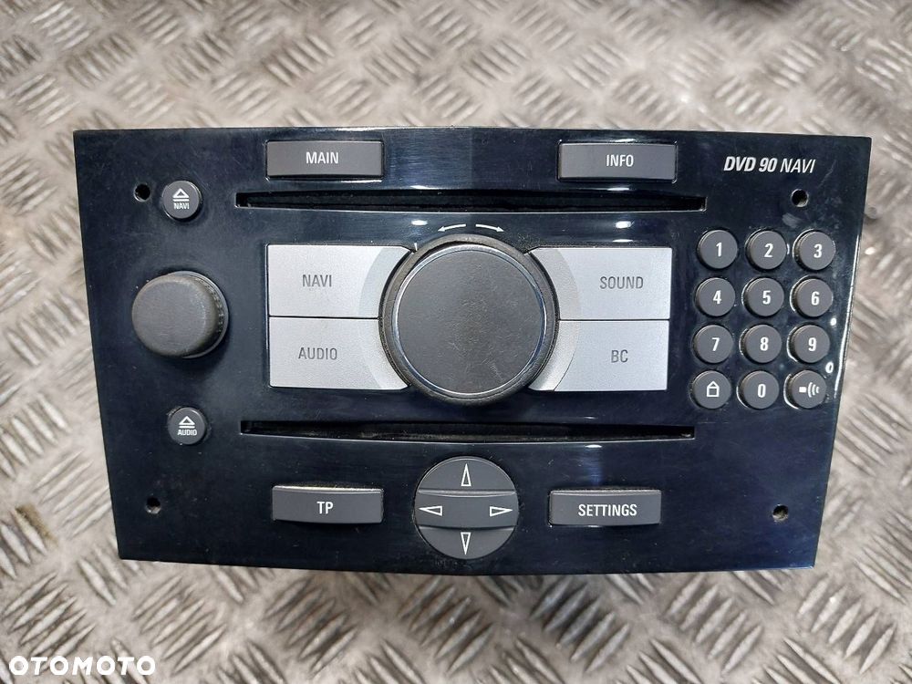 RADIO ODTWARZACZ  OPEL ZAFIRA B 13283226 DVD 90 NAVI - 1