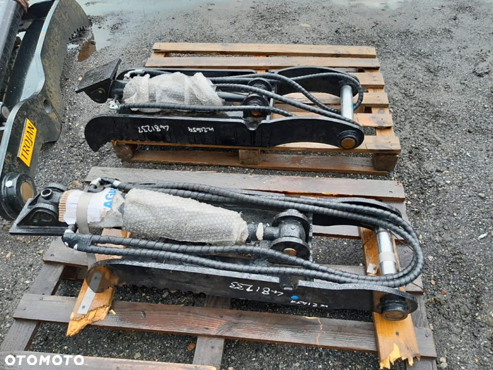 Kciuk do koparki pazur chwytak hak chwytający łapa dociskowa hydrauliczna fi45 NOWA - 3