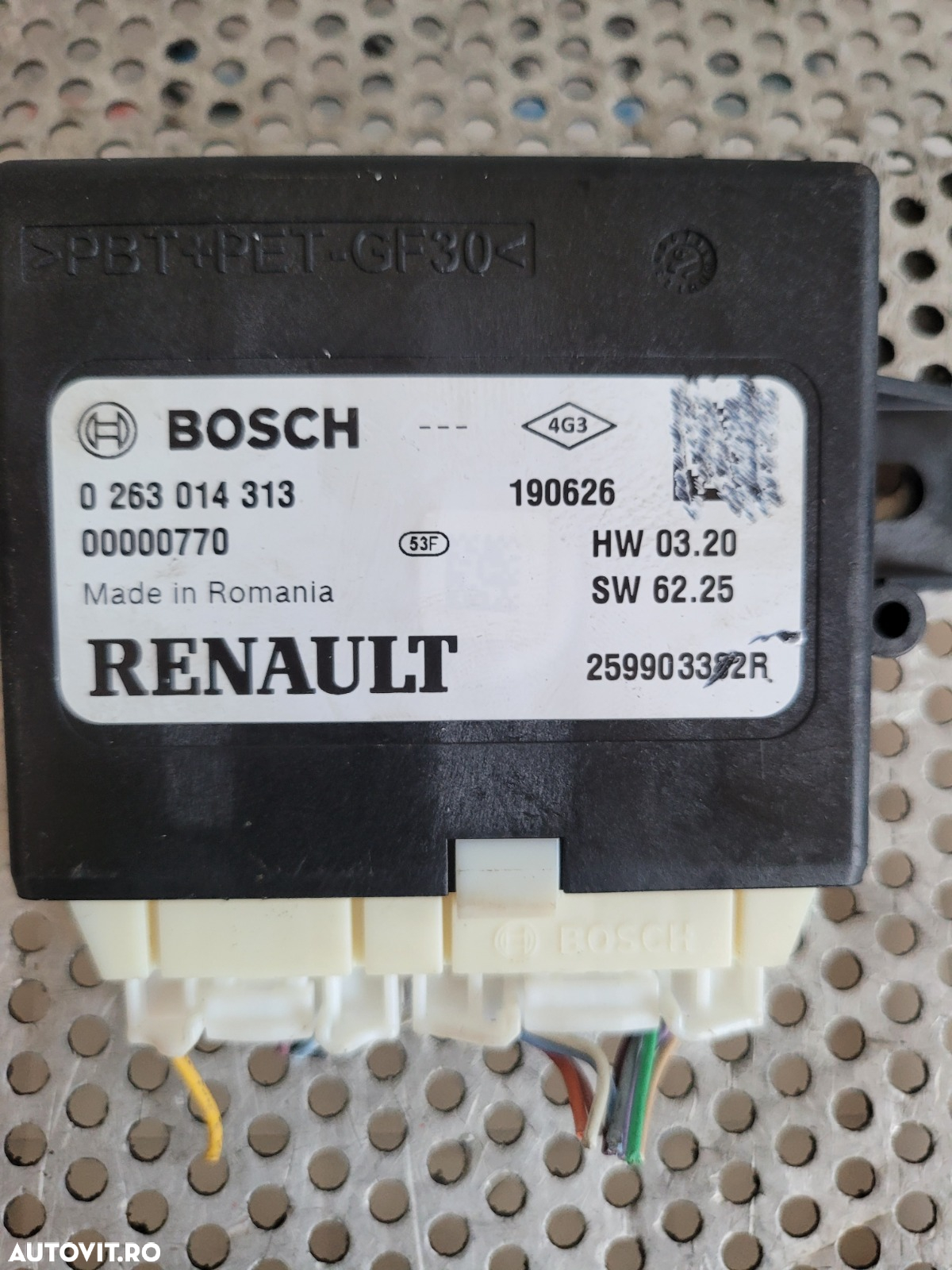 Modul PDC Senzori Parcare Renault Master An 2019-2020-2021-2022 Cod 02630143412 Dezmembrez Renault Master 3/4 An 2019-2020-2021-2022 2.3 Dci Cod Motor M9T F716 Bi-Turbo - 5