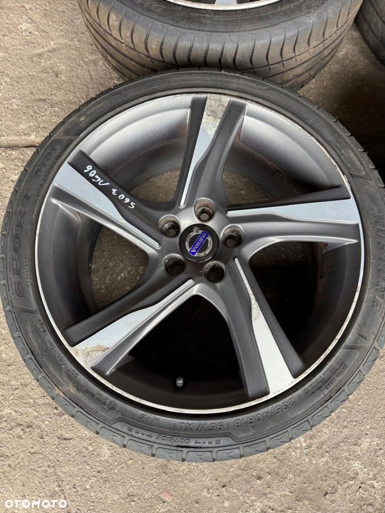 koła felgi aluminiowe volvo 235/40 r18 31362188 5x108 et 55 - 11