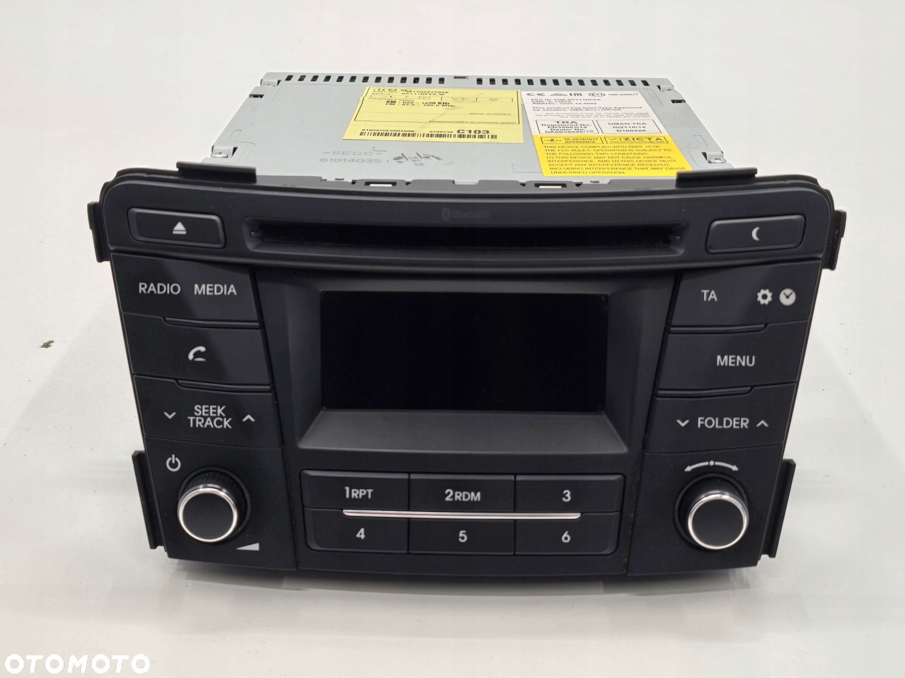 HYUNDAI I40 LIFT 16R RADIO CD 961703Z7704X - 1